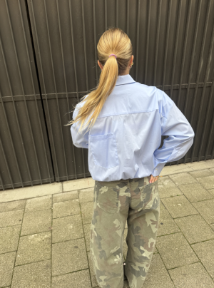  POPLIN BLUE