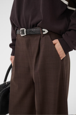  BROWN CHECK