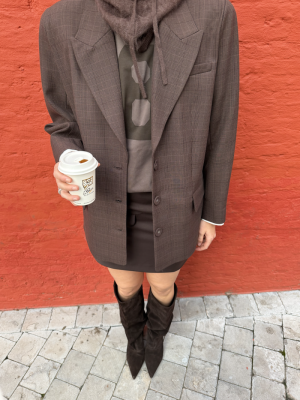  BROWN CHECK